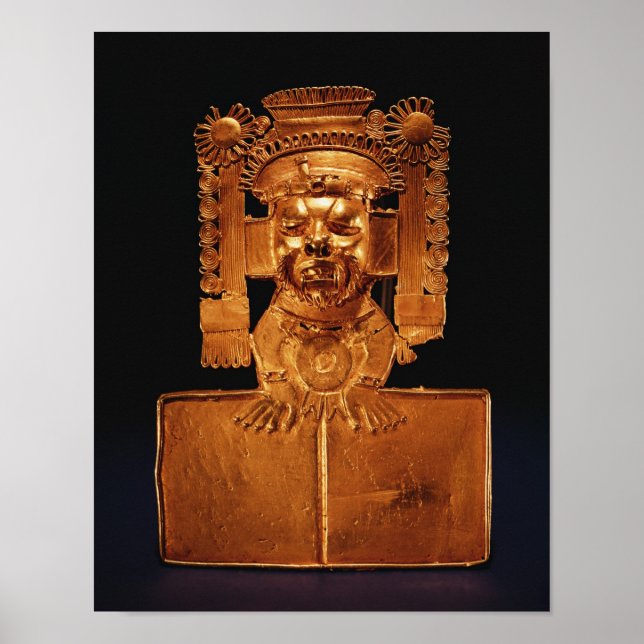 Poster Pectoral of the god Xipe Totec (Frente)