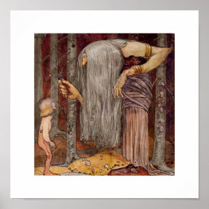 Pôster Pedágio que oferece a Little Boy um galho