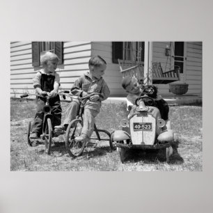 Pôster Pedal Power, 1930