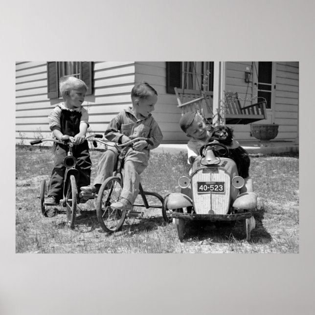 Pôster Pedal Power, 1930 (Frente)