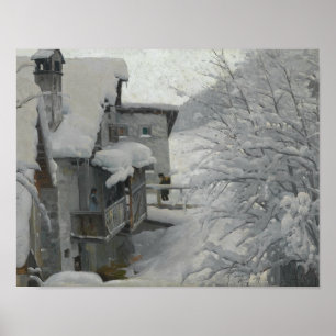 Poster Peder Monsted - Ponte-Campovasto