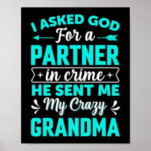 Poster Pedi a Deus um Parceiro no Crime Ele Me Mandou Min