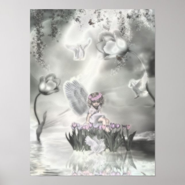 Poster Pedistal Angel (Frente)