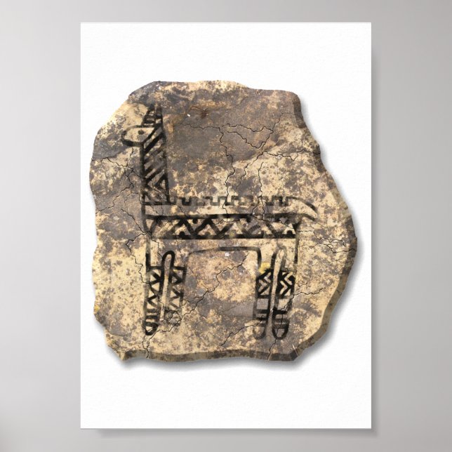 Poster Pedra-de-llama (Frente)