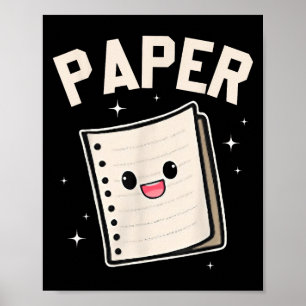Poster Pedra de Papel de Pedra de Camisa Grupo de Hallowe