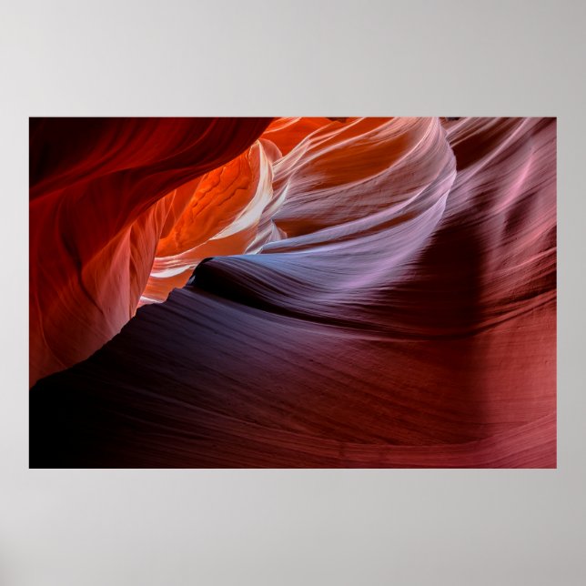 Poster Pedra-do-canyon Antelope (Frente)