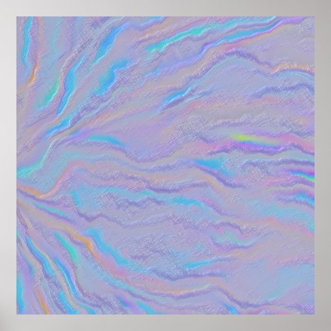 Poster Pedra Iridescente Mezmerizadora (Frente)