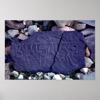 Pôster Pedra Mani rachada