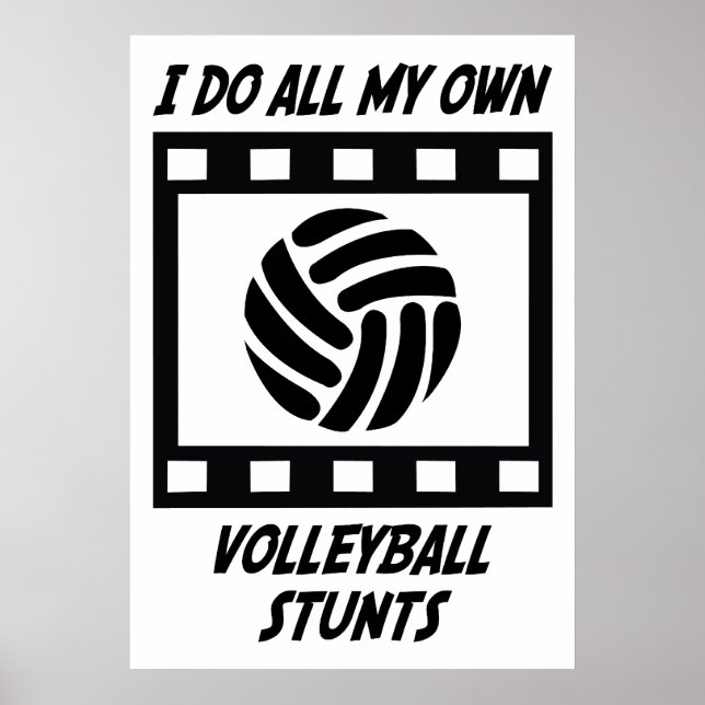 Poster Pedras de Voleibol (Frente)