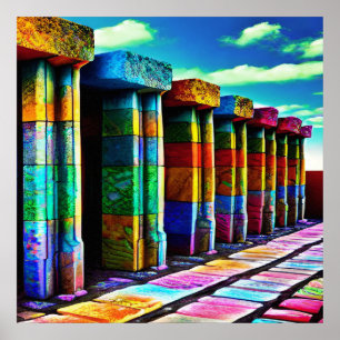 Poster Pedras Psicodélicas