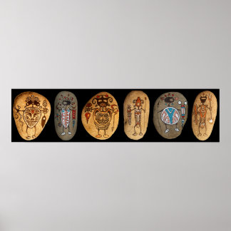 Pôster Pedras Shaman