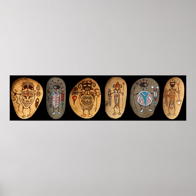 Pôster Pedras Shaman (Frente)