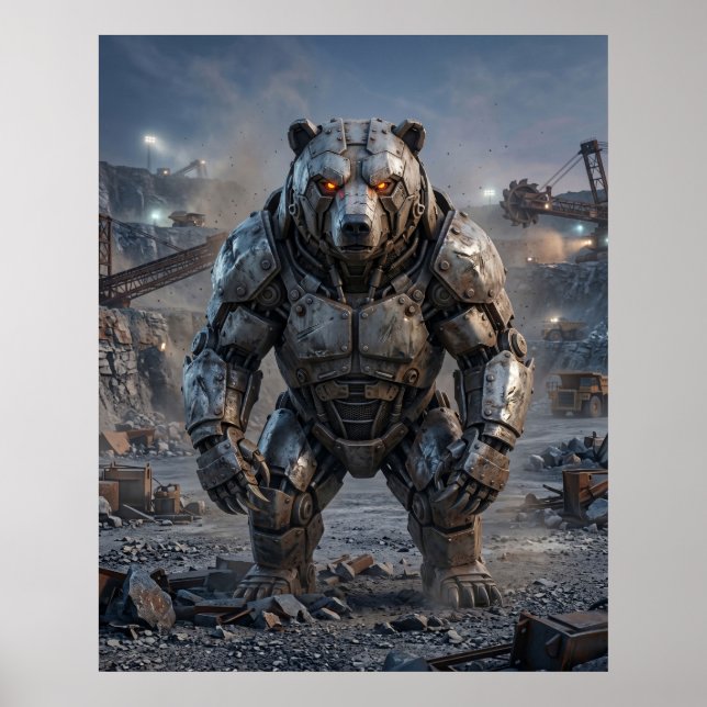 Poster Pedreira do Urso Aparafusado (Frente)
