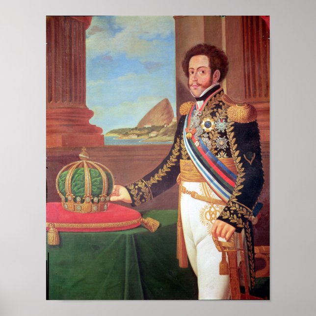 Pôster Pedro I Imperador do Brasil, 1825 (Frente)