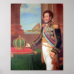 Pôster Pedro mim imperador de Brasil, 1825