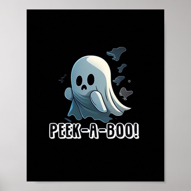 Poster Peekaboo Halloween Edition (Frente)