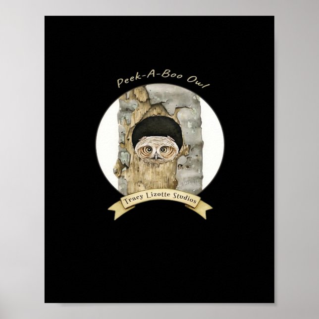 Poster Peekaboo Meme Design Para Halloween (Frente)