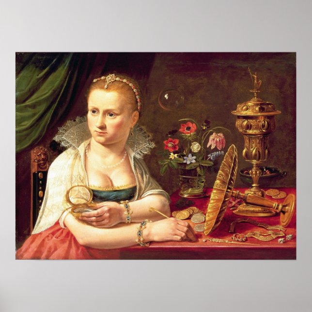 Poster Peeters - autorretrato (Frente)