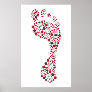Poster Pegada de carbono