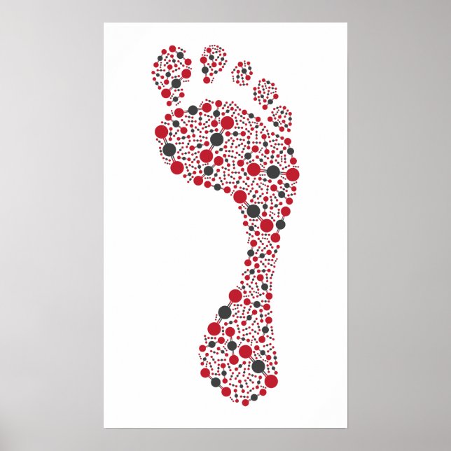 Poster Pegada de carbono (Frente)