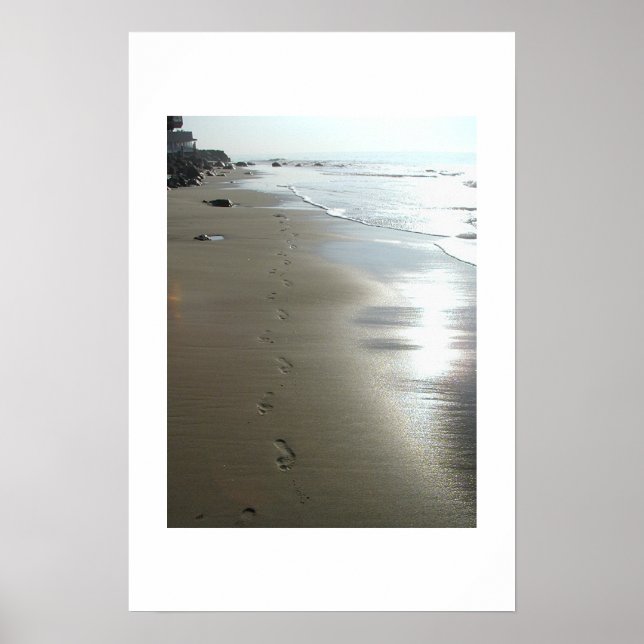 Poster pegadas (Frente)