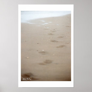 Poster pegadas - Fußspuren