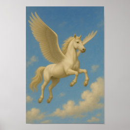 Poster Pegasus em Voo - O Espírito das Legendas ao Estilo