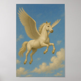 Poster Pegasus em Voo - O Espírito das Legendas ao Estilo