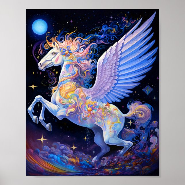 Poster Pegasus Fantasy Art (Frente)