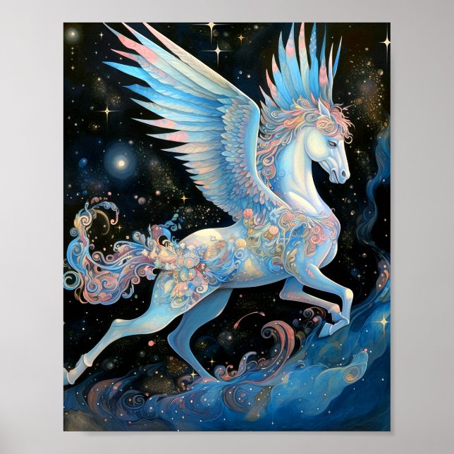 Poster Pegasus Fantasy Art (Frente)
