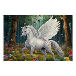 Pôster Pegasus Mare em Springtime