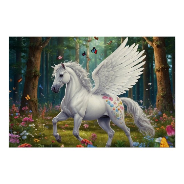 Pôster Pegasus Mare em Springtime (Frente)