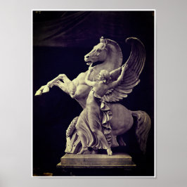Poster Pegasus - Pégase - Louis-Emile Durandelle