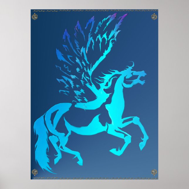 Poster Pegasus Simples (Frente)