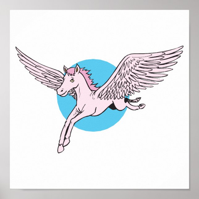 Pôster pegasus voador (Frente)