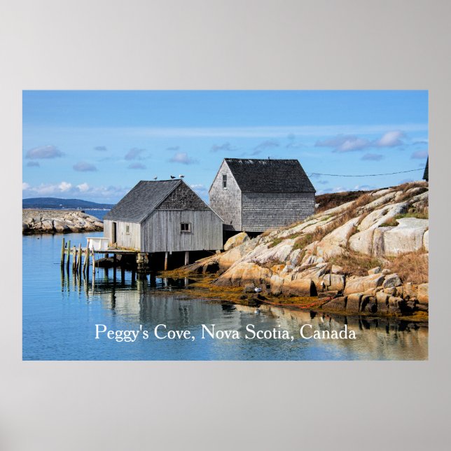 Poster Peggy's Cove, Nova Scotia, Canada (Frente)