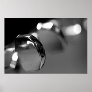 Pôster Pegs de ajustamento da guitarra