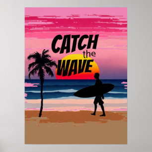 Poster Pegue a onda