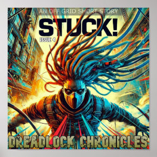 POSTER PEGUE! DREADLOCK CRÔNICA PROBLEMA 4 COBRIR