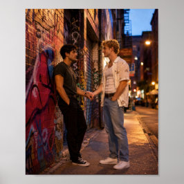 Poster Pegue Minha Mão | Projeto de Arte Gay