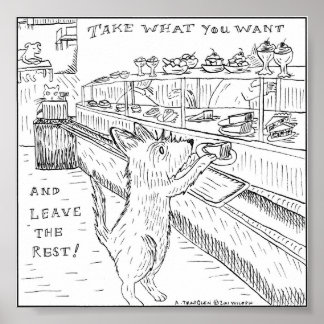 Pôster Pegue o que quiser...