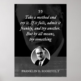 Poster Pegue um método e tente. Se falhar, admita-o