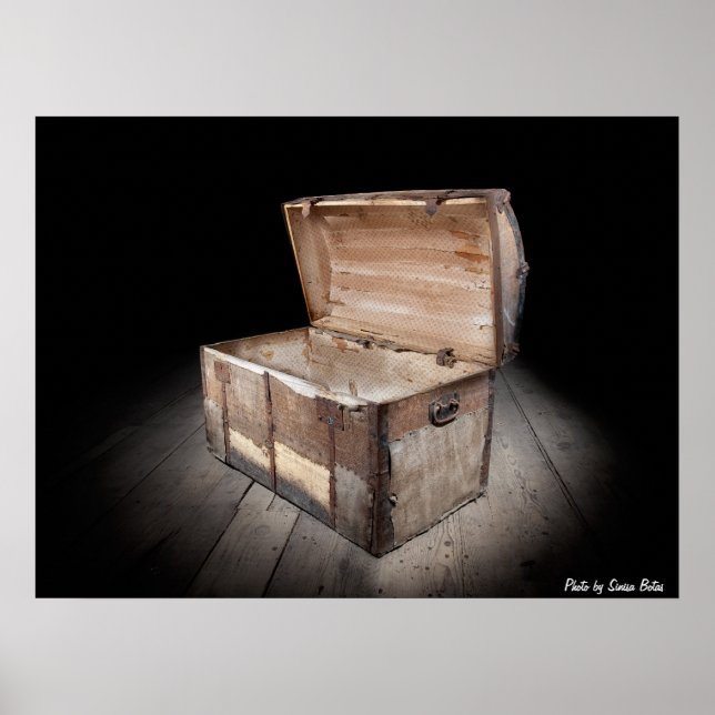 Pôster Peito de tesouro vazio (Frente)