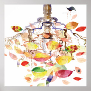 POSTER PEIXE DE FOLHA