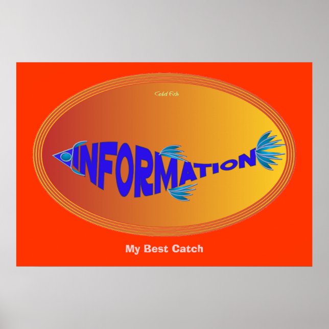 Pôster Peixe de Informações (Frente)