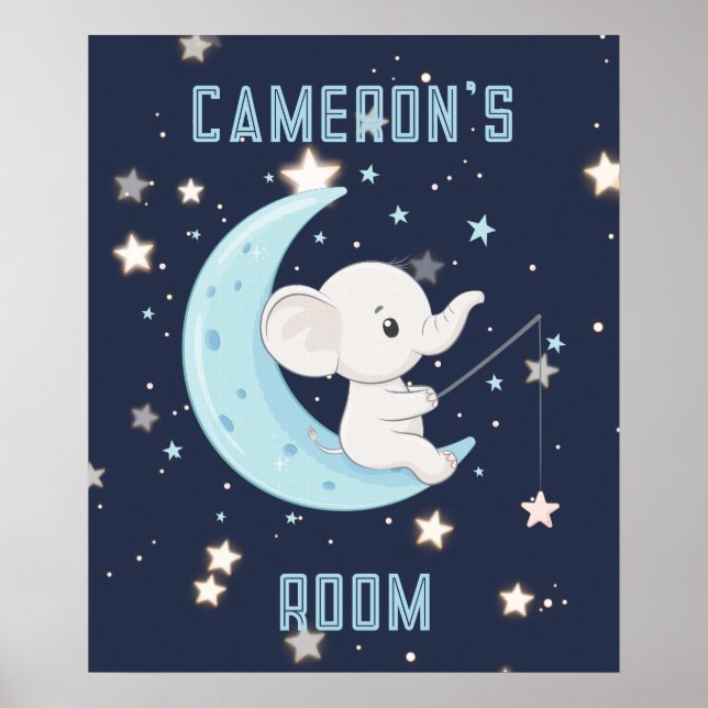 Poster Peixe-Elefante Personalizado Pescar 4 Estrelas Pos (Frente)