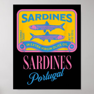 Poster Peixe Em Lata Sardinha Em Lata Peixe Em Lata Portu