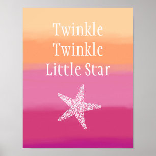 Poster Peixe-Estrelinha (Ocean Beach) Twinkle Twinkle Twi