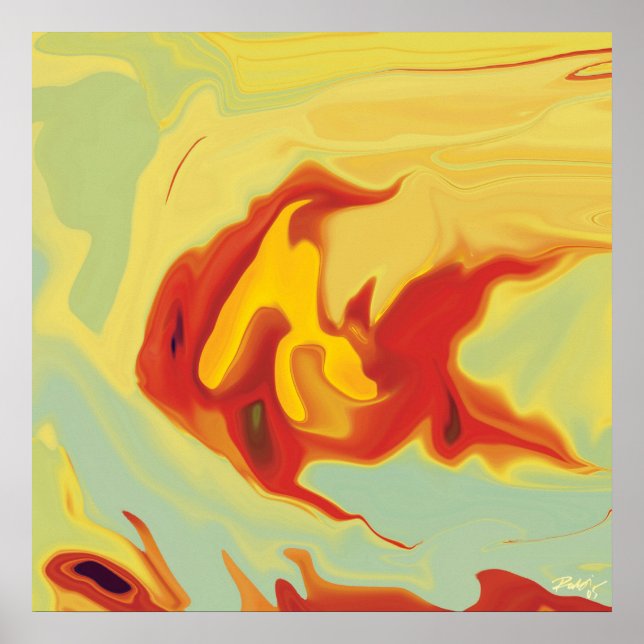 Poster Peixe-Goldfish 2 (Frente)