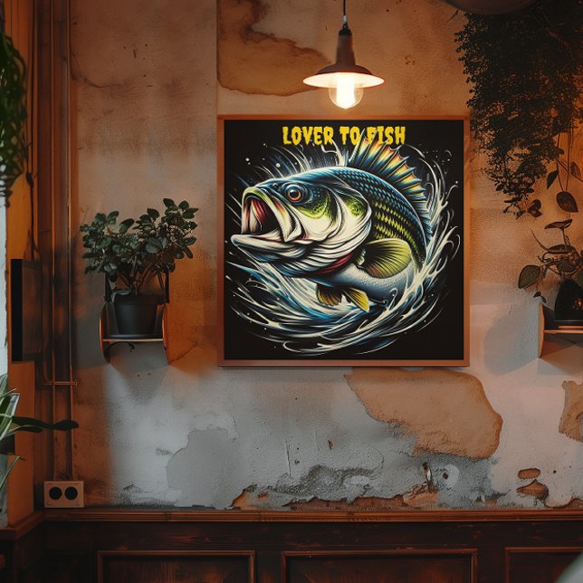 Poster Peixe Majestoso: A Grande Maravilha (Criador carregado)